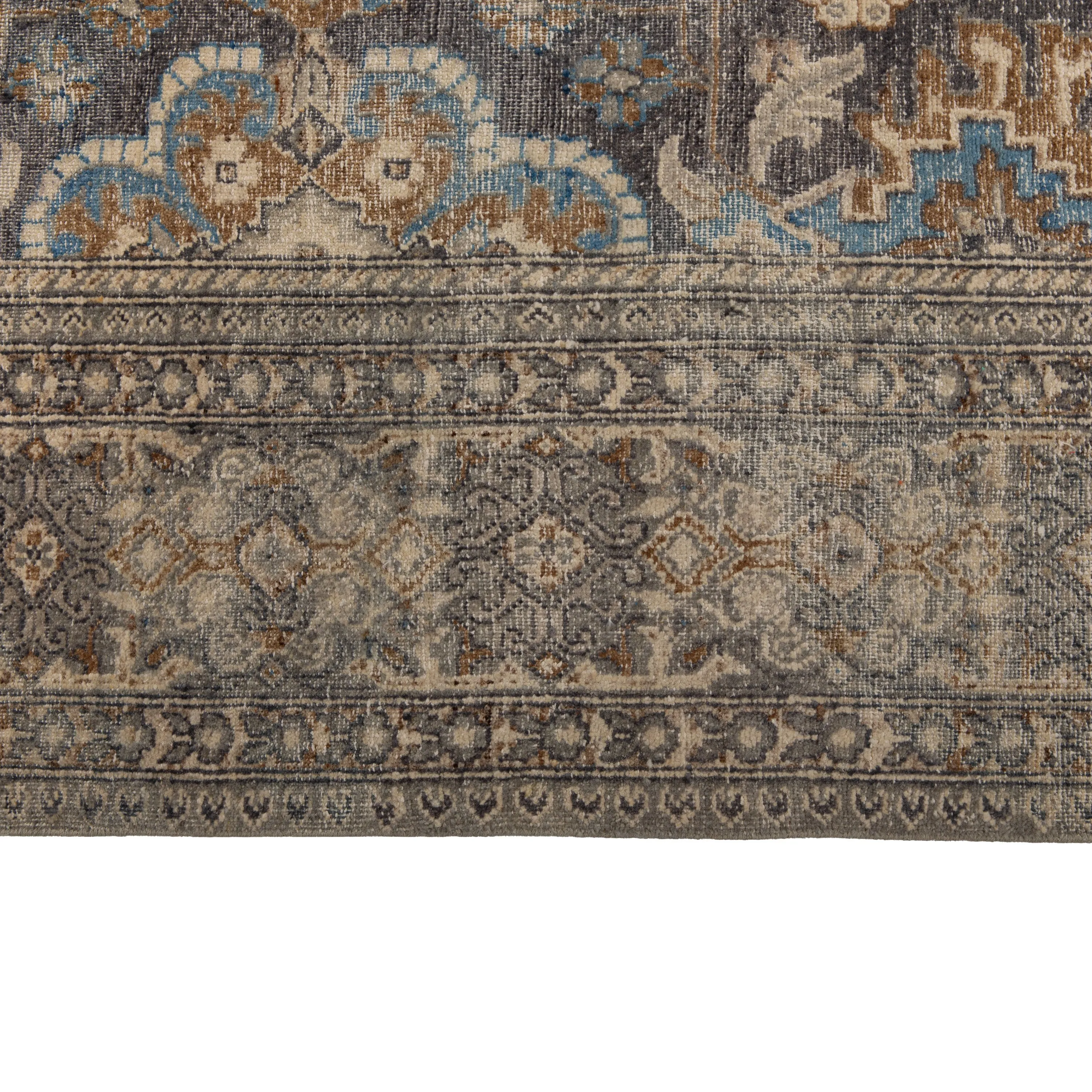 Hazel & Brown Sabideh Traditional Wool Rug - 10'x14'
