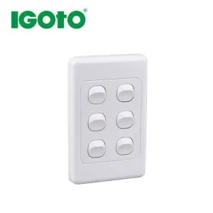 Igoto 6 Gang Switch 10A