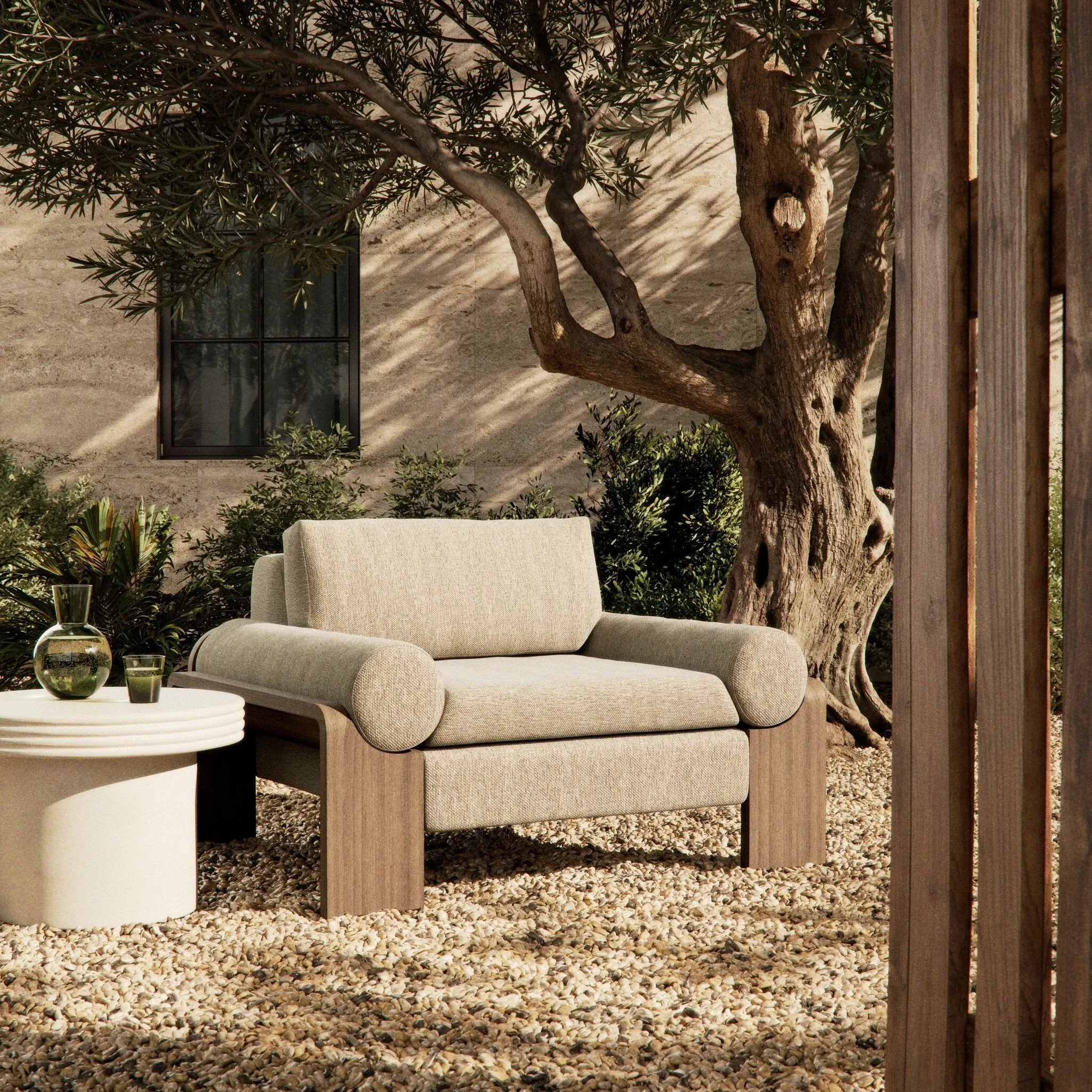 Joette Outdoor Lounge Chair