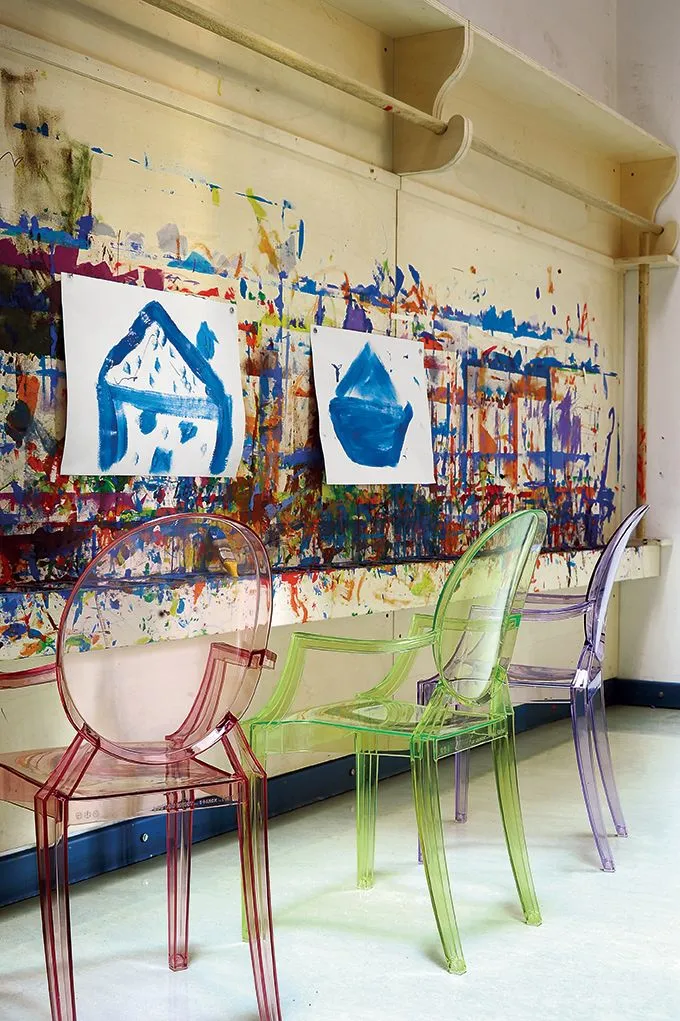 Kartell Lou Lou Ghost Chair, It's A Girl