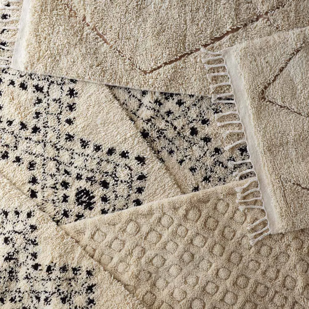 Khalida Hand-Knotted Beni Ourain Area Rug The Citizenry