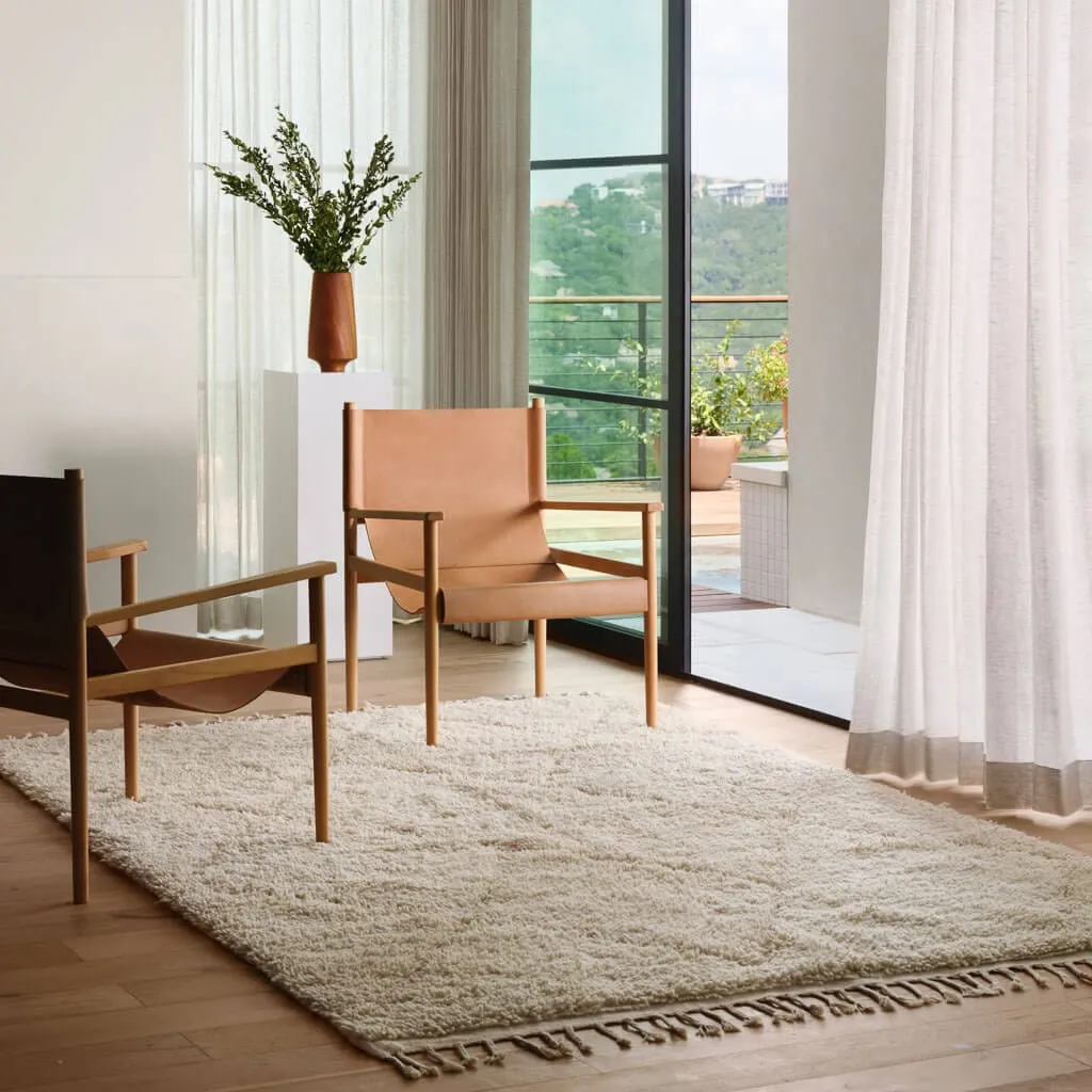 Khalida Hand-Knotted Beni Ourain Area Rug The Citizenry