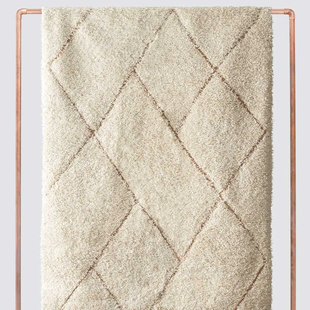 Khalida Hand-Knotted Beni Ourain Area Rug The Citizenry