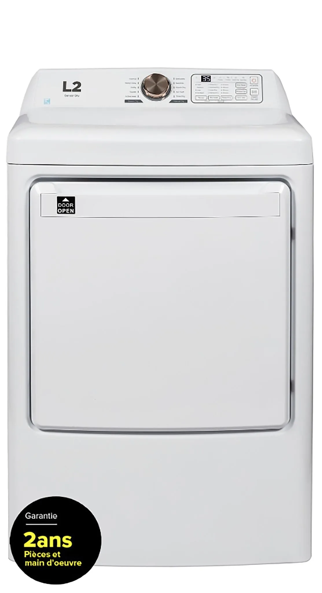 L2 White Electric Dryer (7.0 Cu.ft) - LE47A3AWW