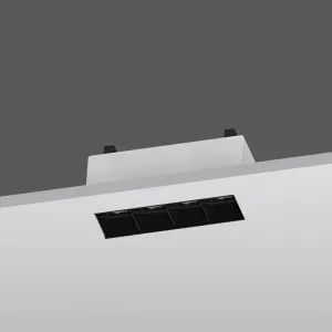 LED Downlight Trimless 10w 3K Non-Dimmable L136 x W66 x H56mm Cutout:113 x 40mm 29D Beam White IP20