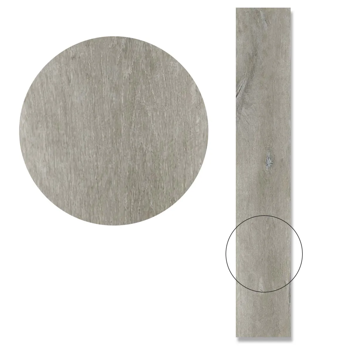 LENK Smoke Wood-Effect Porcelain Tile 20x120cm Matt