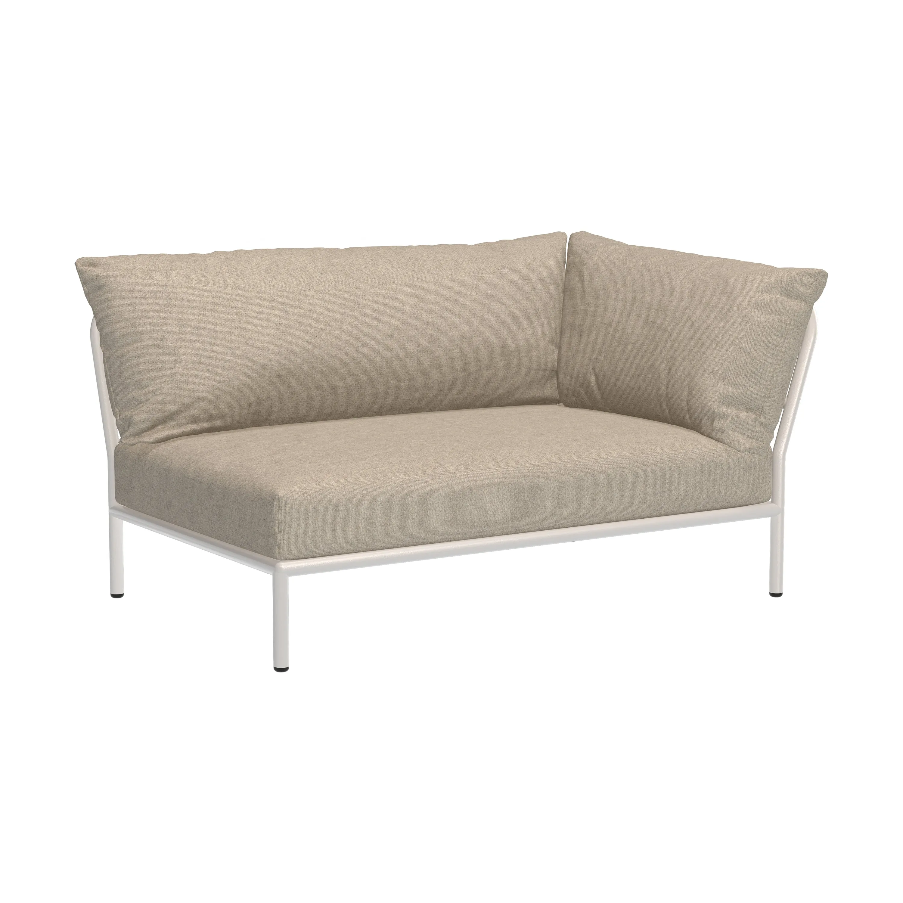 Level 2 Outdoor 3 Piece Sectional with Side/Coffee Table