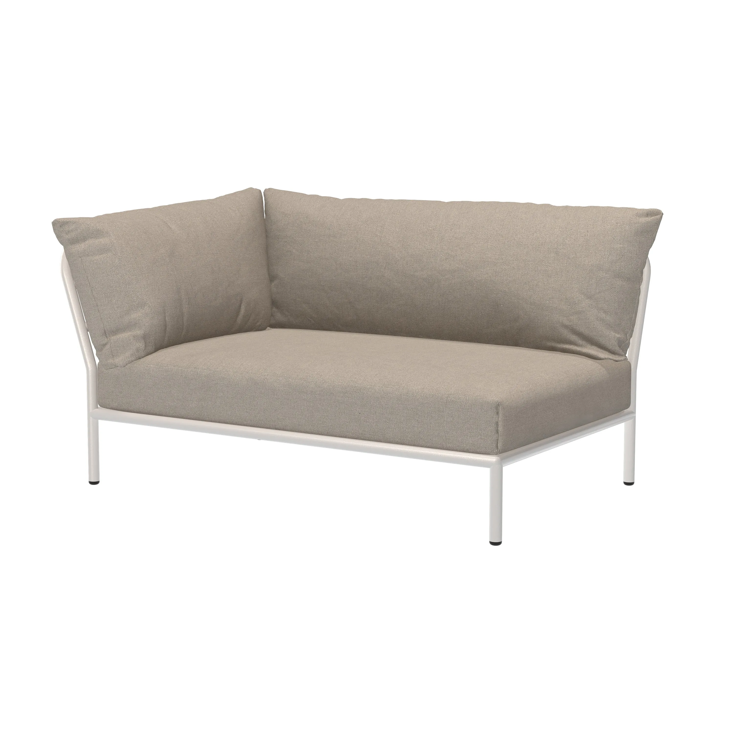 Level 2 Outdoor 3 Piece Sectional with Side/Coffee Table