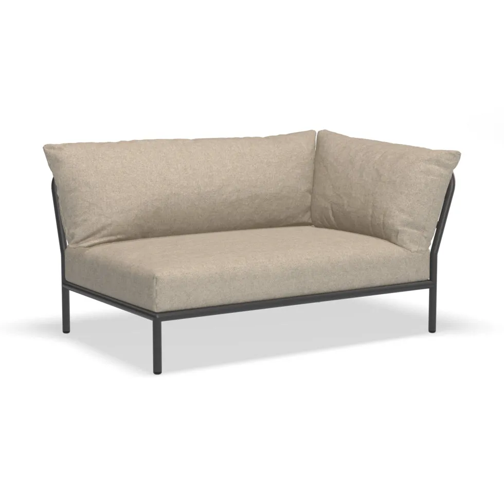 Level 2 Outdoor 3 Piece Sectional with Side/Coffee Table