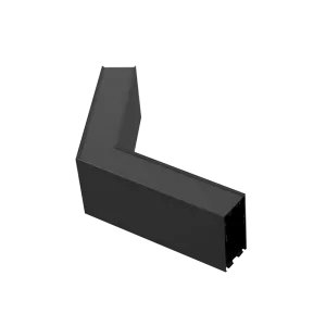Linear Modular TLS40 Profile White 120D  Splicing with Blind Cover Size:200x200x83mm