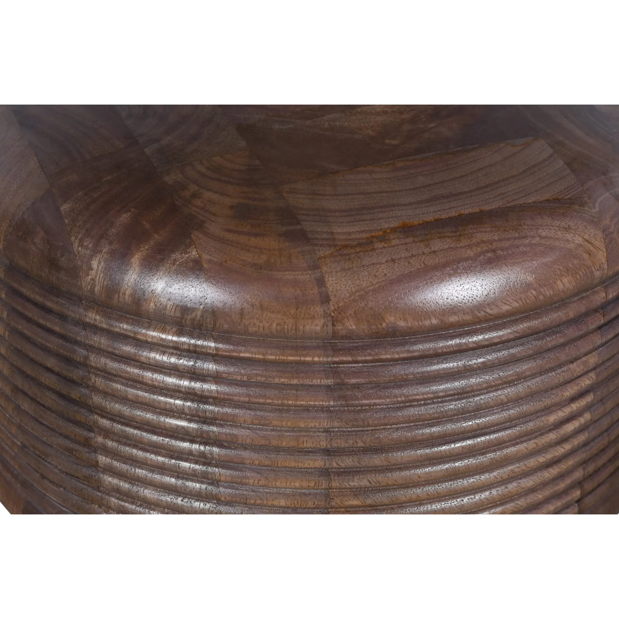 Liyana Solid Wood Round Dining Table in Natural Tan Modus