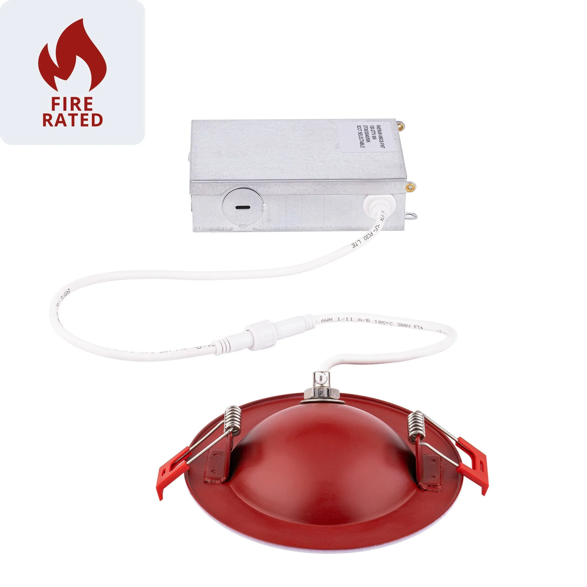 Lotos 4" LED 5-CCT Round Adjustable Recessed Kit