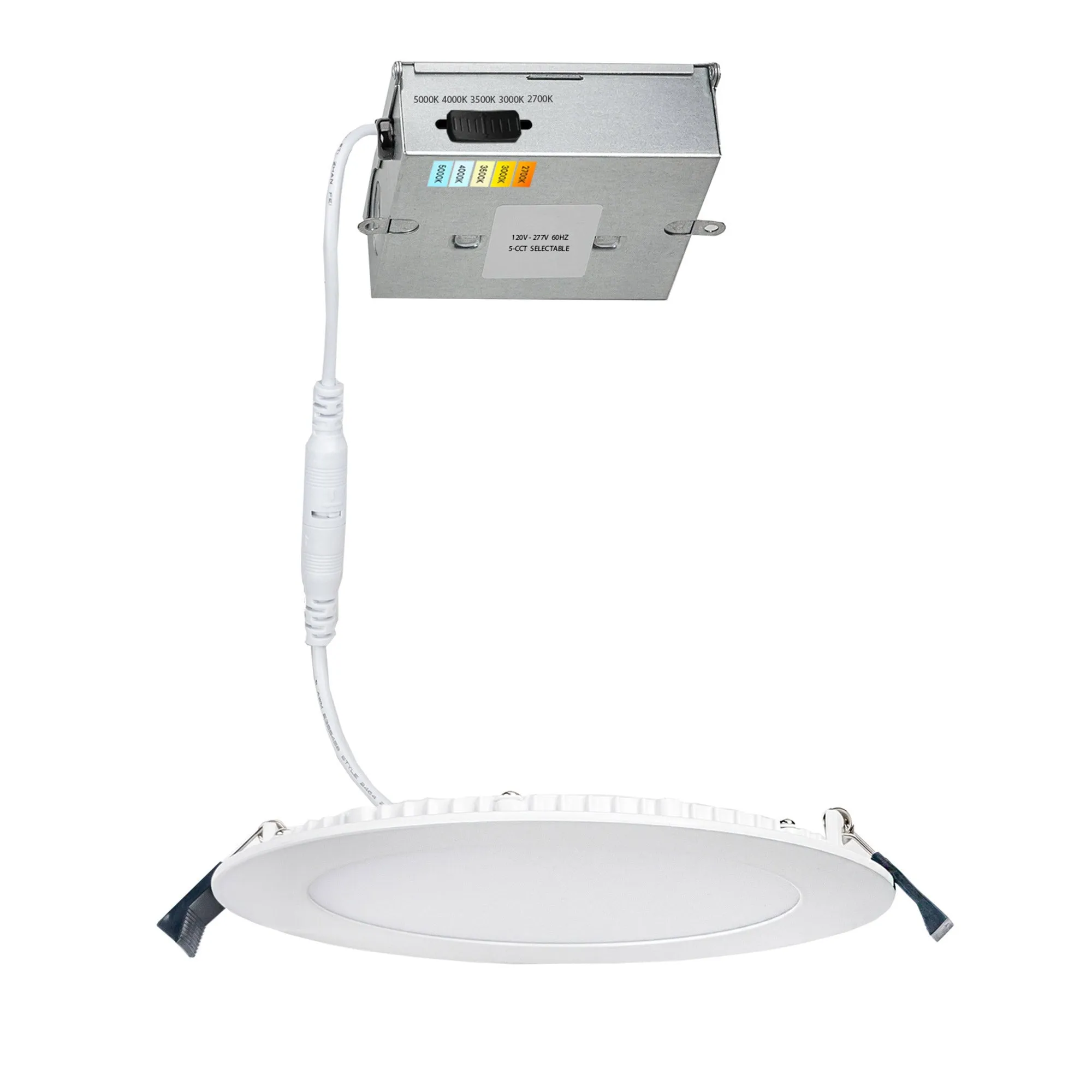 Lotos 4" LED 5-CCT Round Recessed Kit