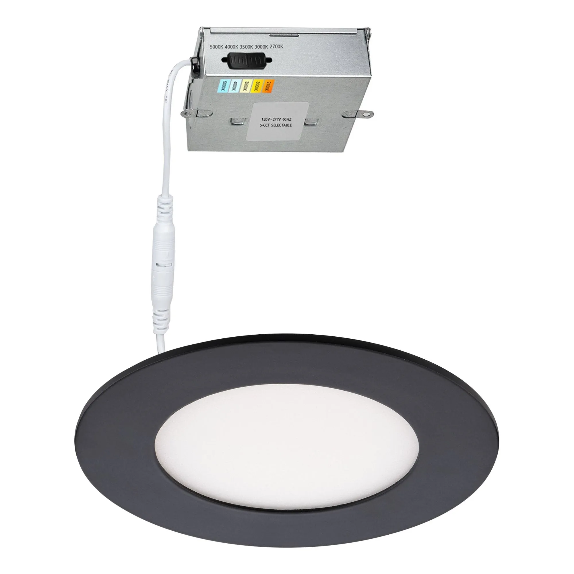 Lotos 4" LED 5-CCT Round Recessed Kit
