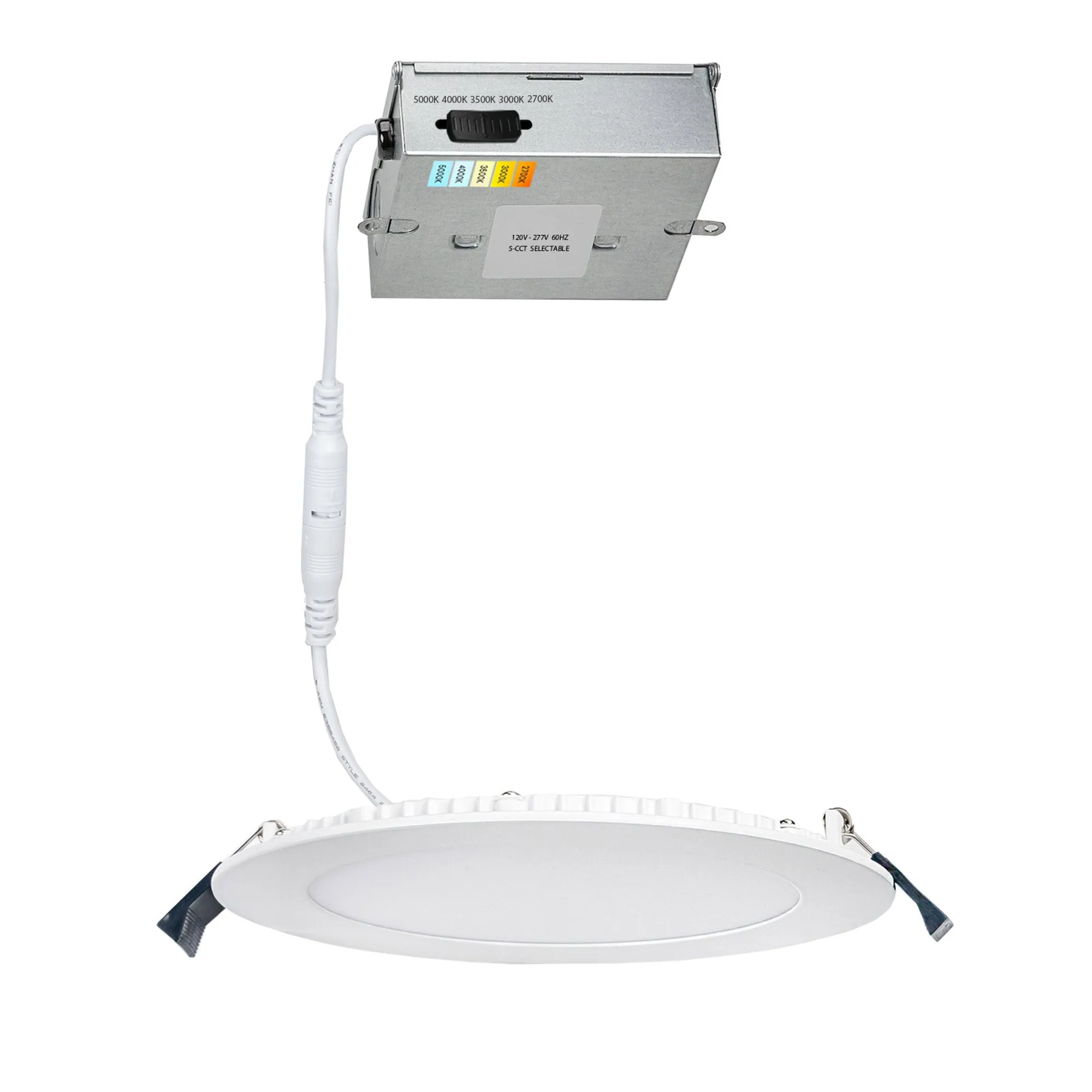 Lotos 4" LED Round 5-CCT Selectable Recessed Kit (Pack of 24)