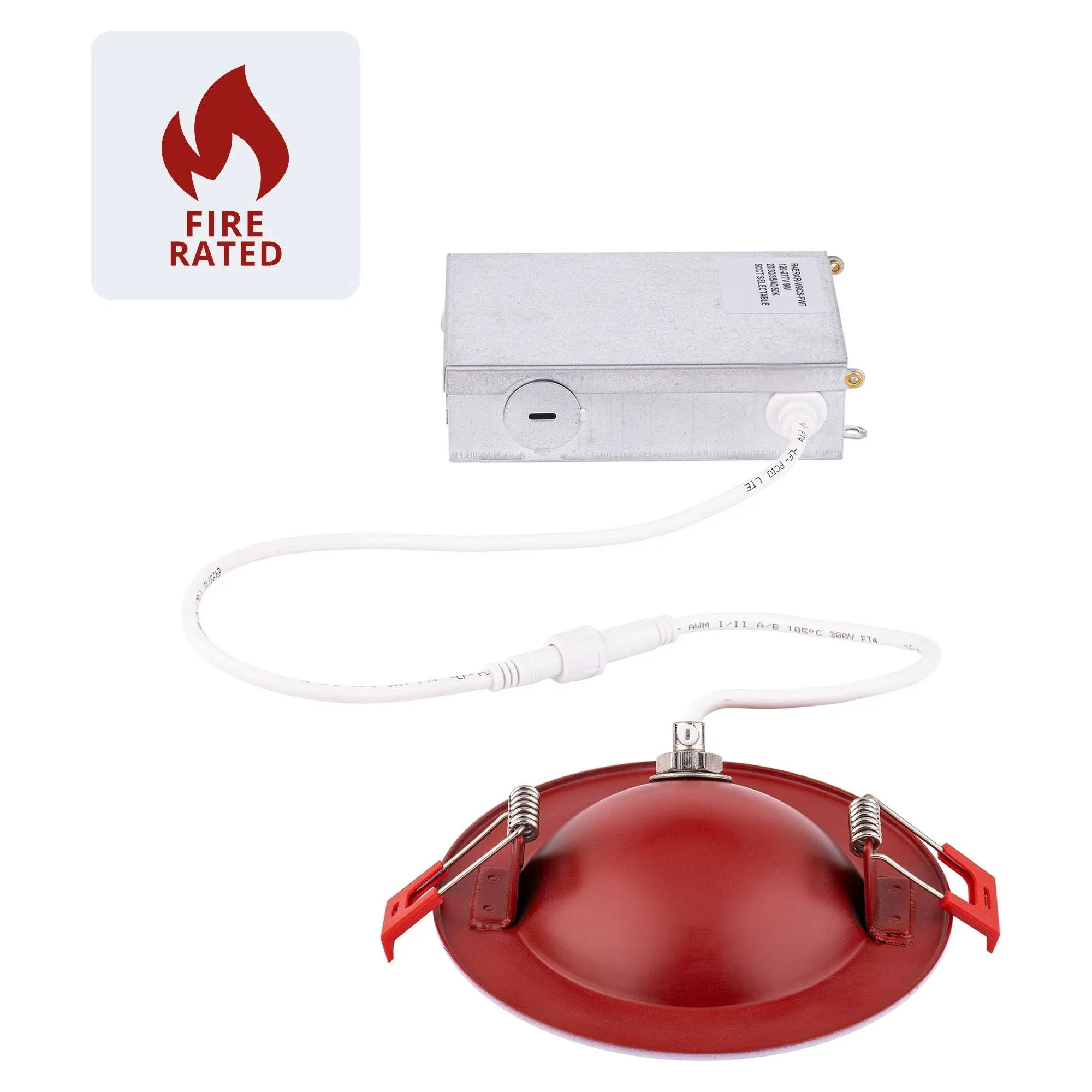 Lotos 6" LED 5-CCT Round Adjustable Recessed Kit
