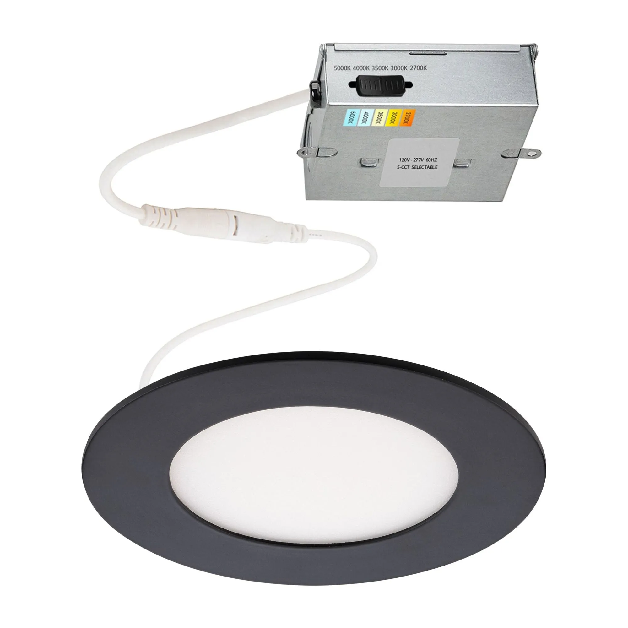 Lotos 6" LED 5-CCT Round Recessed Kit