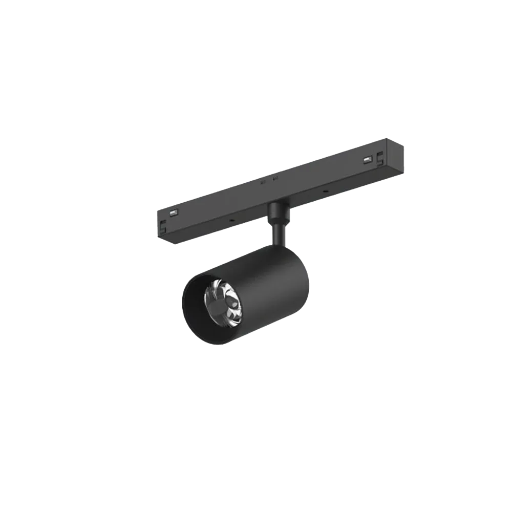 Magnetic Track Lights Spotlight 6w 3K Size:42x68mm Black