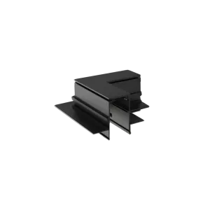 Magnetic Track Lights Trimless Recessed Track L-shaped splicing Size:95x95x46.5mm Black