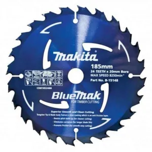 Makita Bluemak Table Saw Blade 260 x 25.4mm x 7
