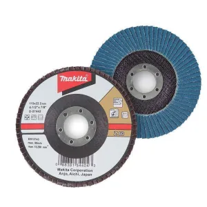 Makita Flap Disc 125mm x 80G Ferrous Metal