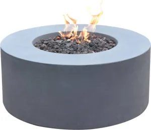 Mauna Loa Concrete Lava Fire Table (Modena) - Natural Gas