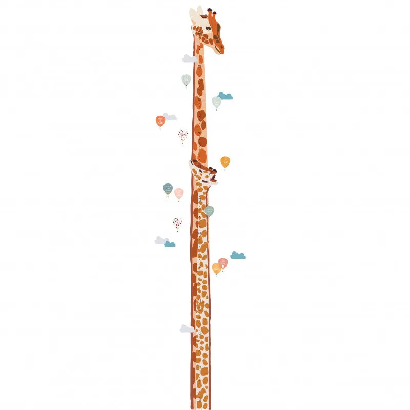 MIMI'lou Height Chart Wallsticker - Safari (English)
