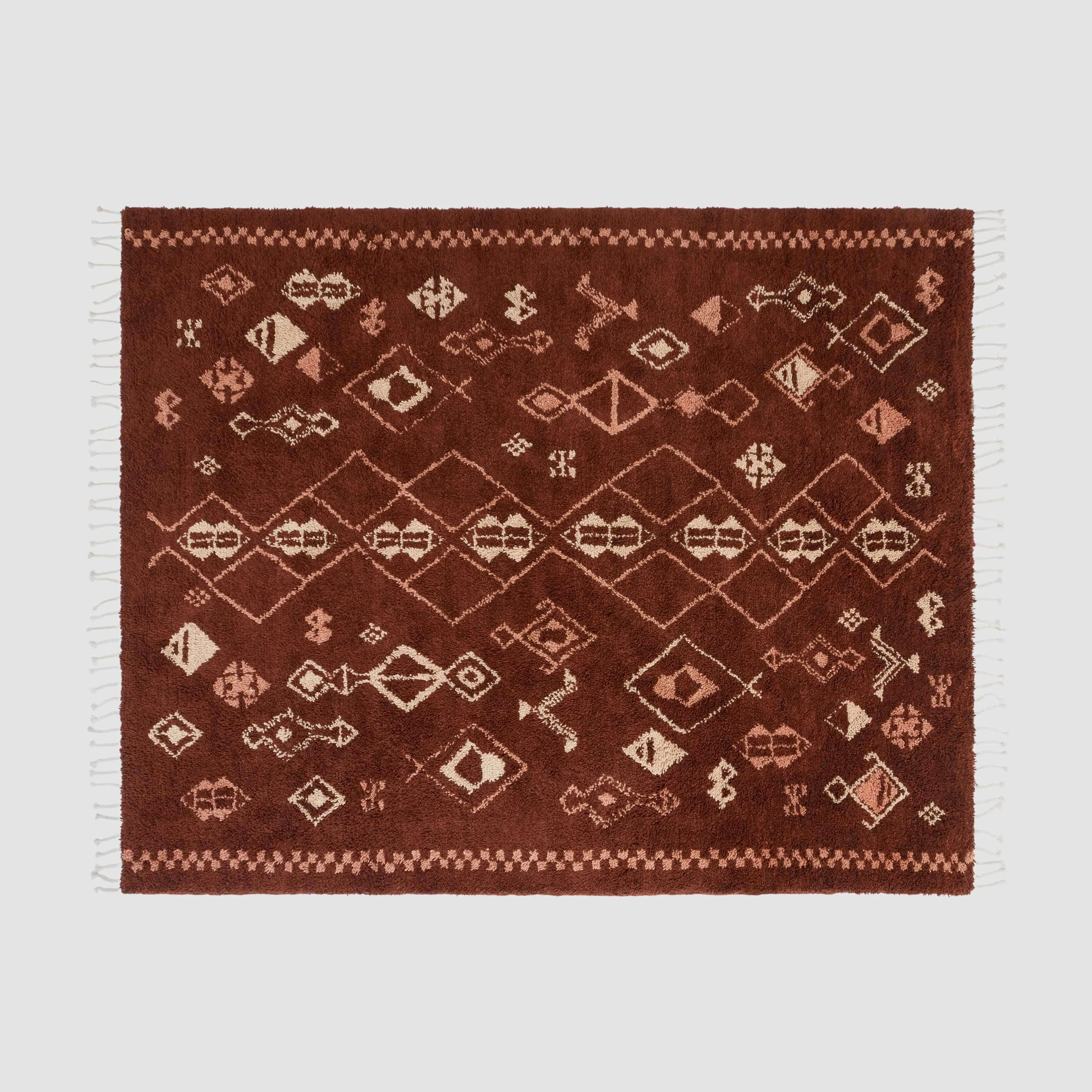 Mina Hand-Knotted Beni Ourain Area Rug The Citizenry