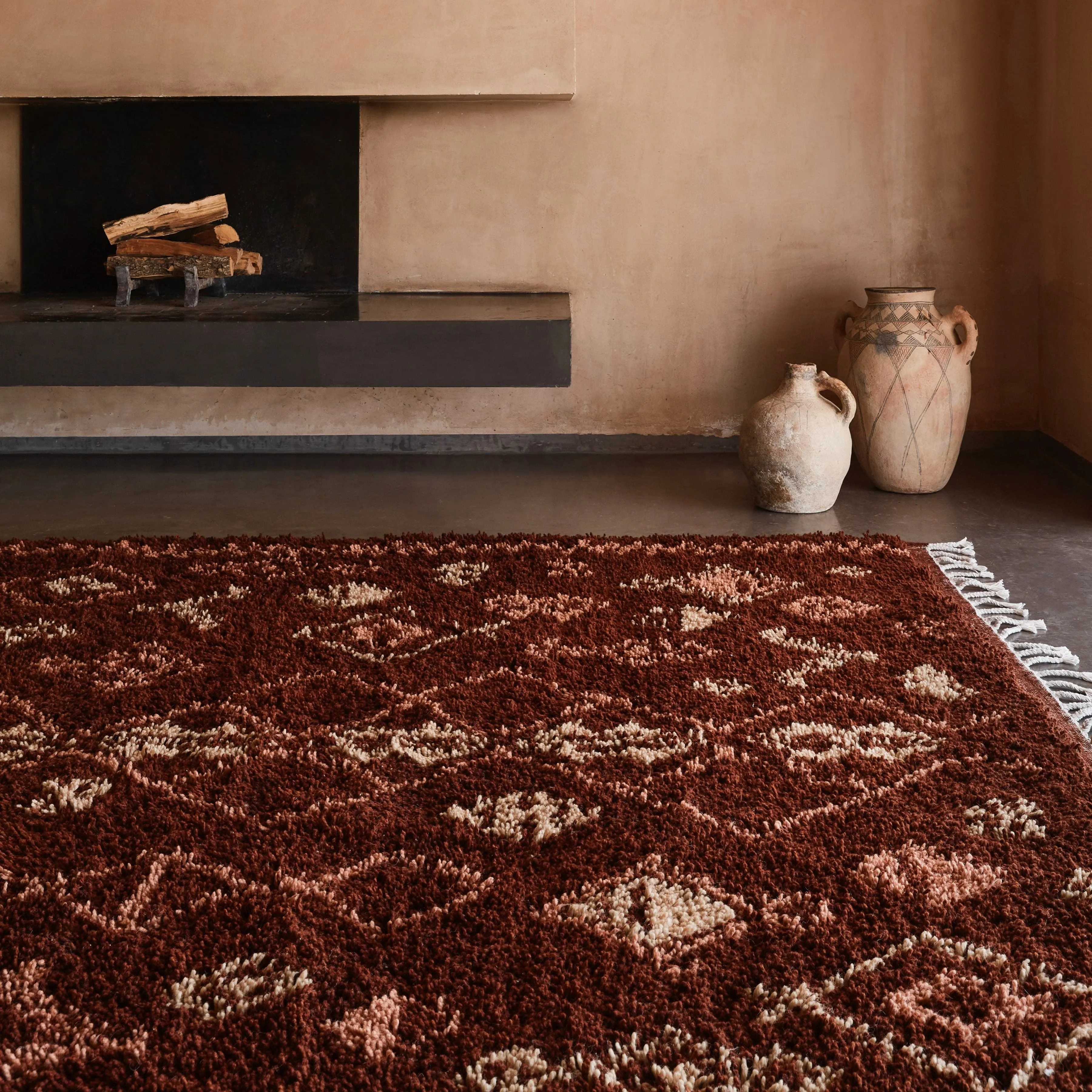 Mina Hand-Knotted Beni Ourain Area Rug The Citizenry