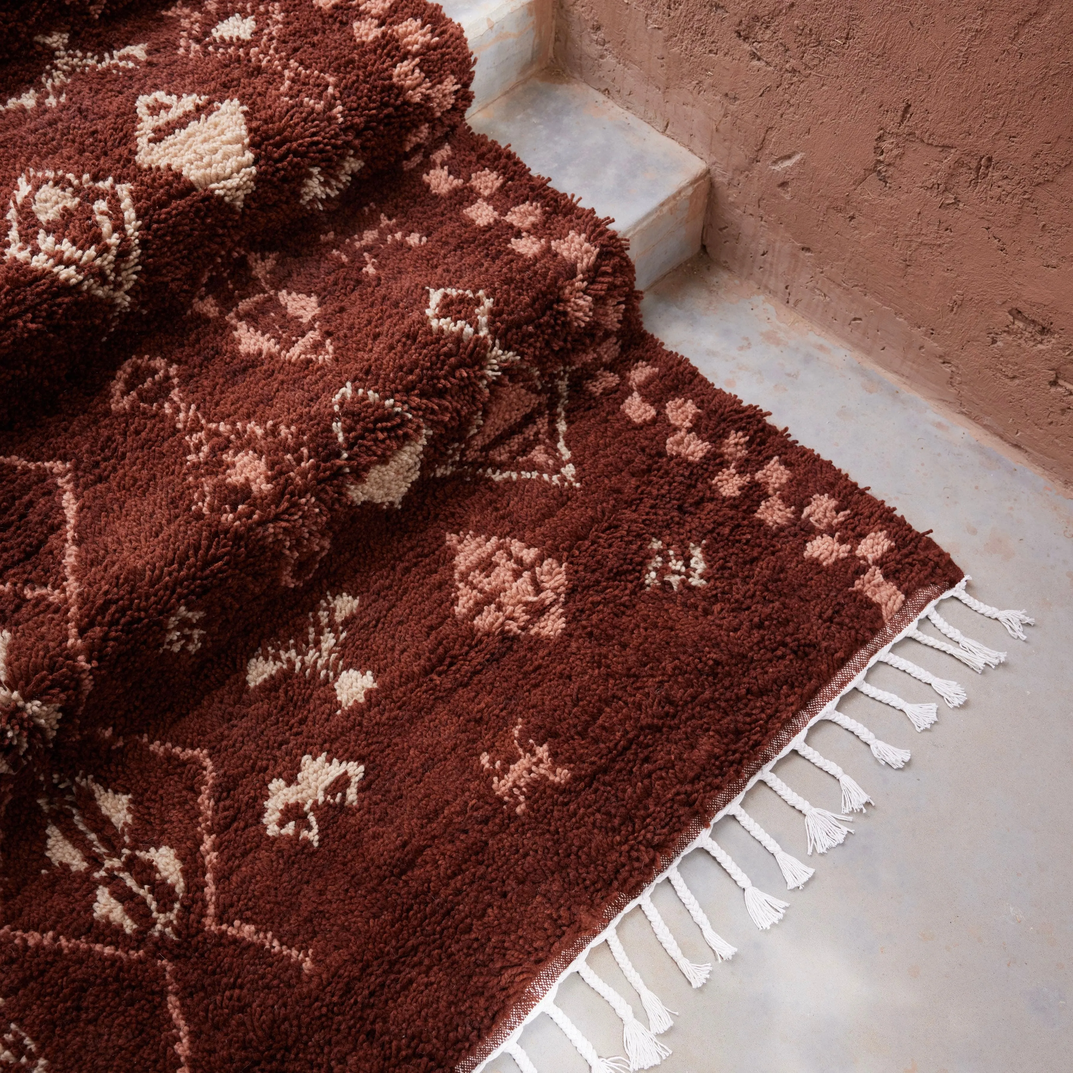 Mina Hand-Knotted Beni Ourain Area Rug The Citizenry