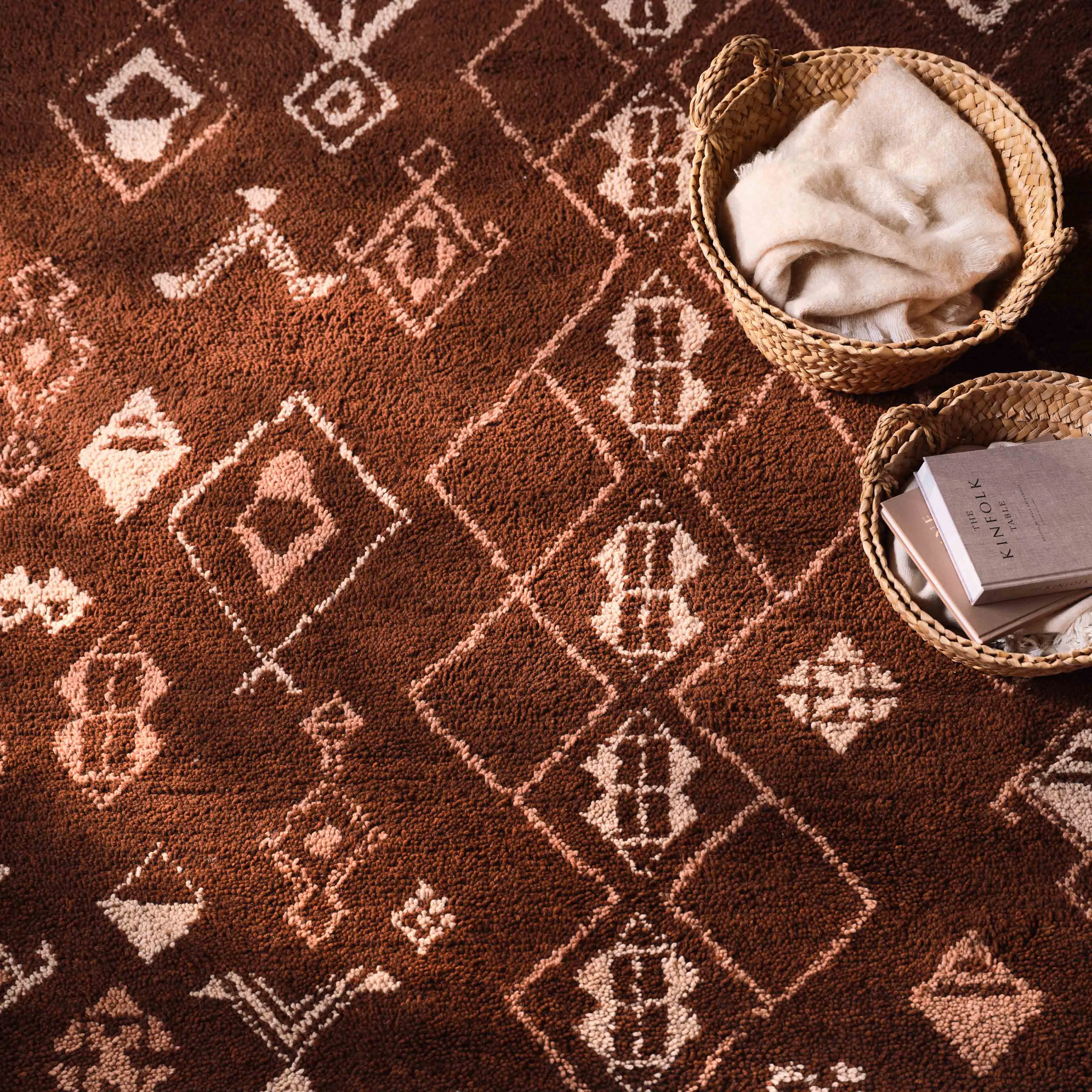 Mina Hand-Knotted Beni Ourain Area Rug The Citizenry