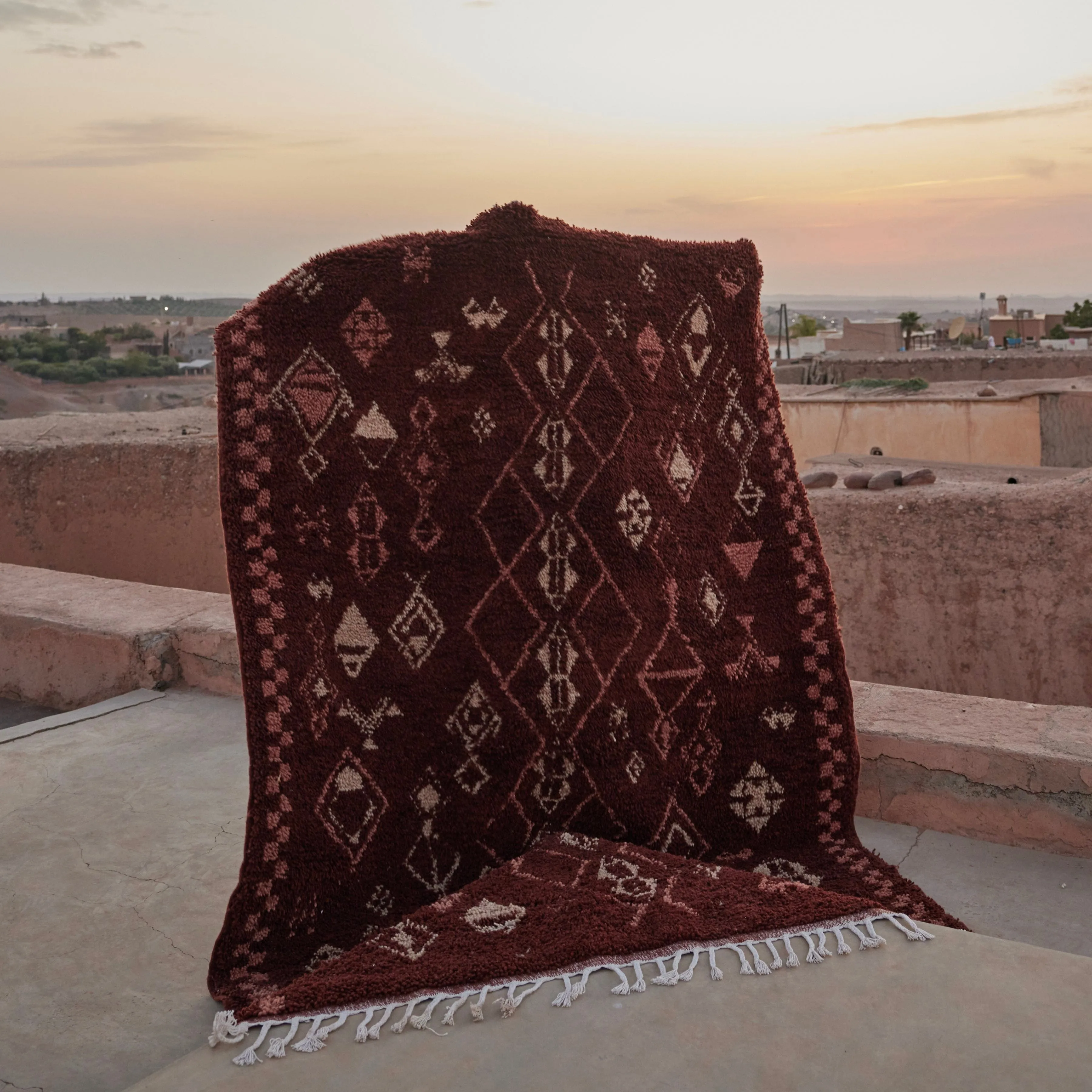 Mina Hand-Knotted Beni Ourain Area Rug The Citizenry