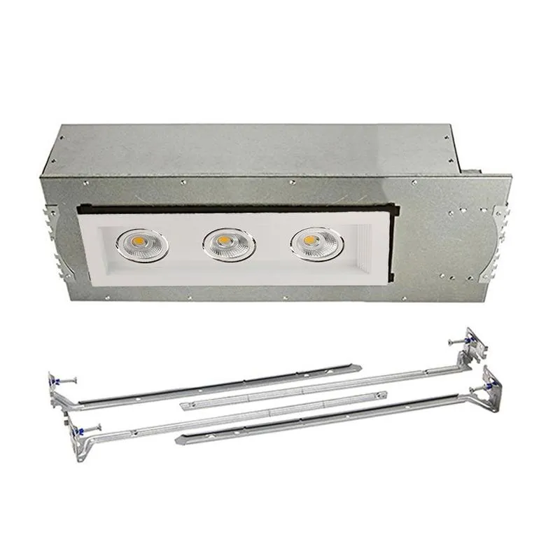 Mini Multiple Spots Three Light Recessed Trim and Housing