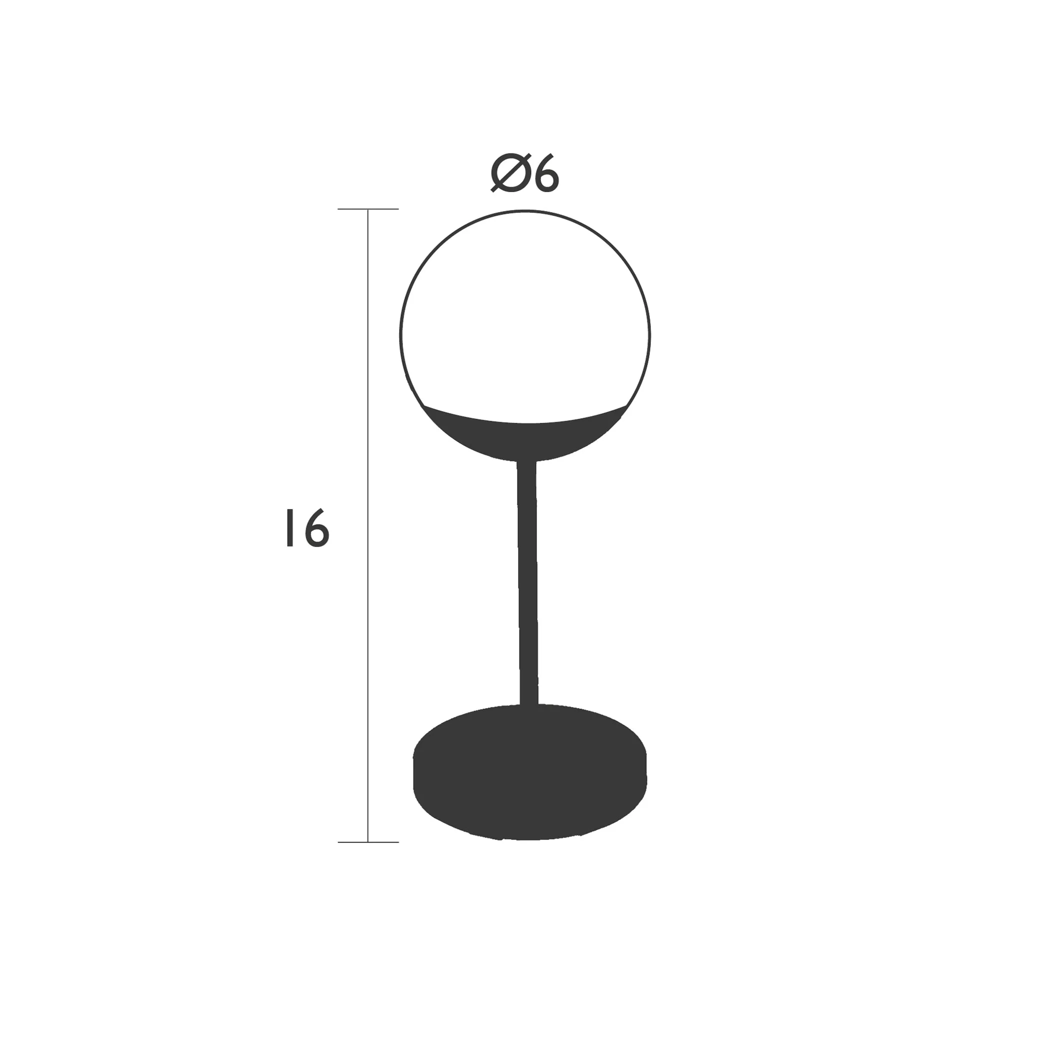 MOOON! Glass Diffuser Table Lamp