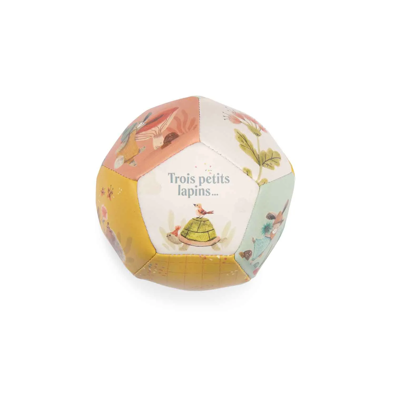 Moulin Roty Trois Petits Lapins Baby-Safe Playing Ball