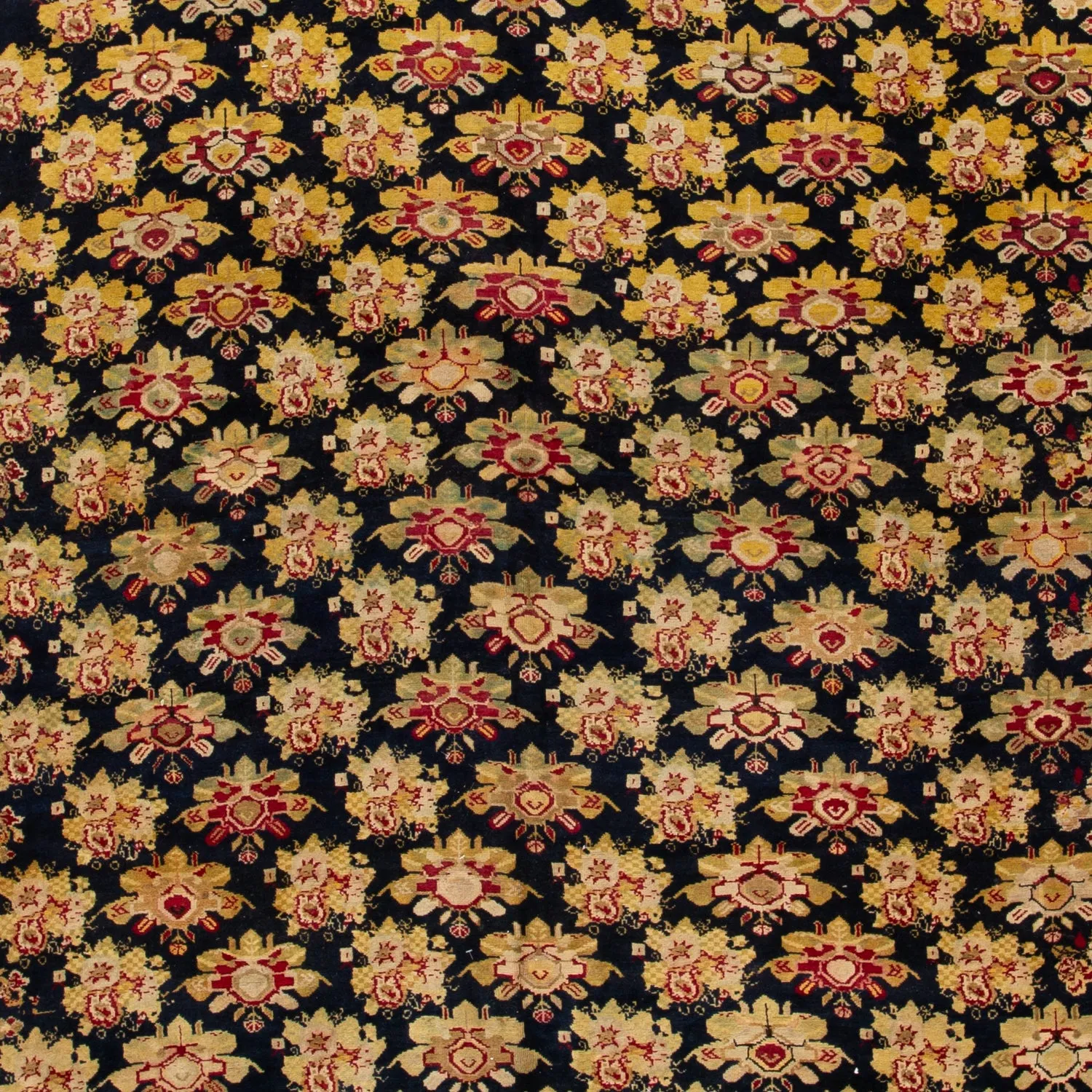 Multicolored Traditional Wool Rug - 6'11" x 19'