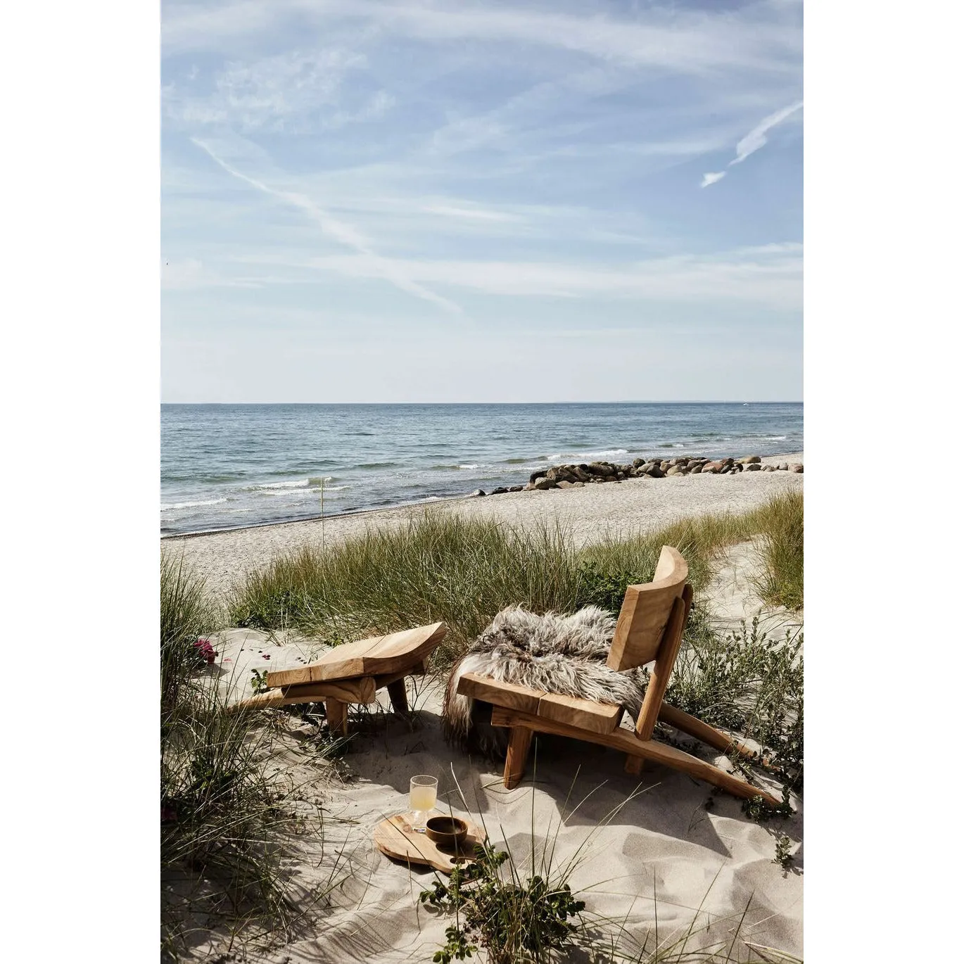 Muubs Dakota Chair Set Teak, 2 Piece