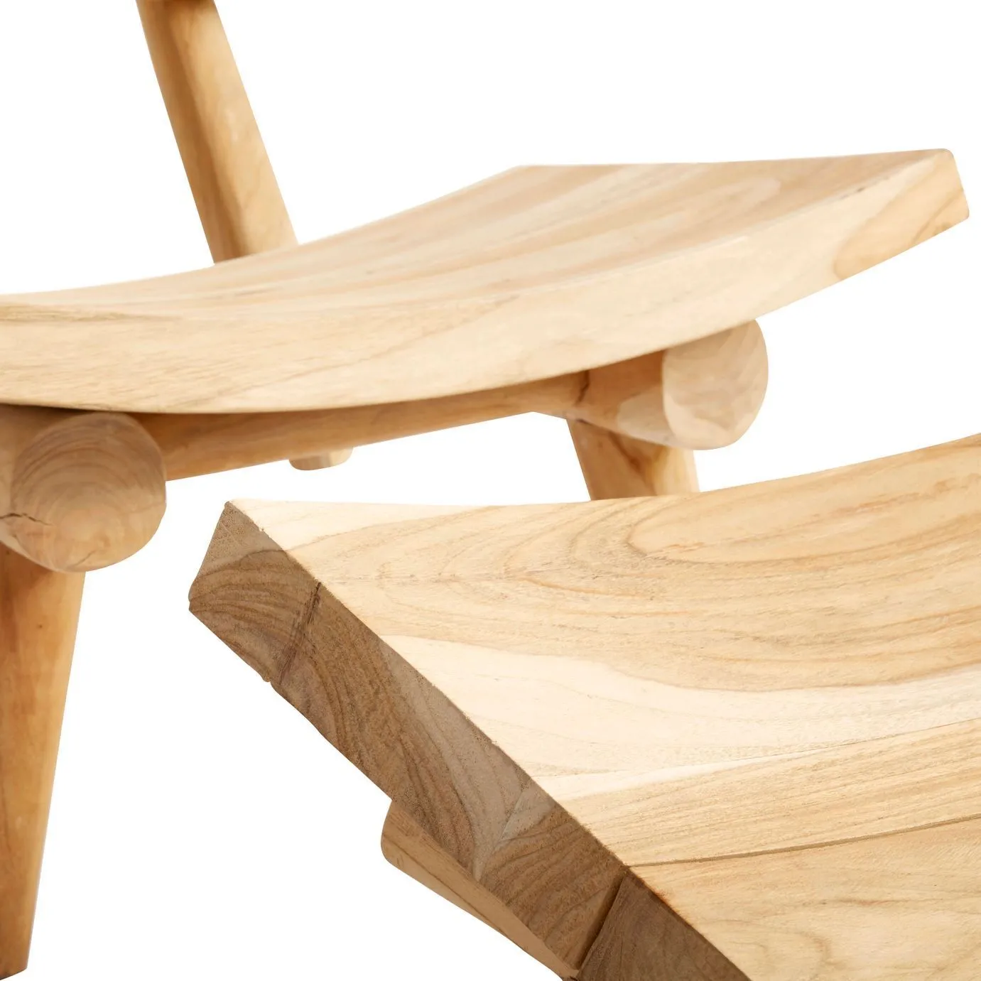 Muubs Dakota Chair Set Teak, 2 Piece