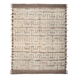 Natural Zameen Transitional Wool Rug - 10'4" x 12'3"
