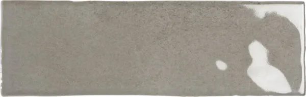 Nolita Gris Porcelain Wall Tile 6.5x20cm Glossy