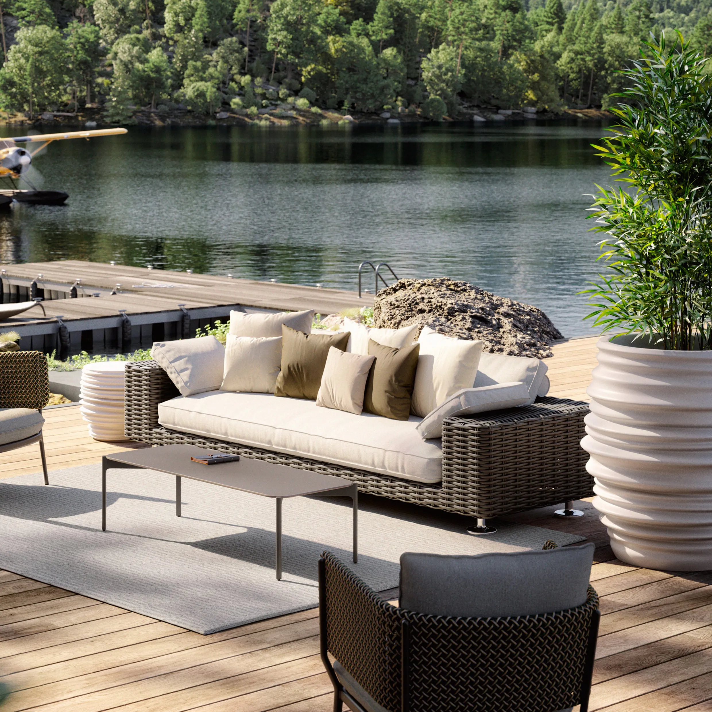 PAROS 3-Seater Sofa