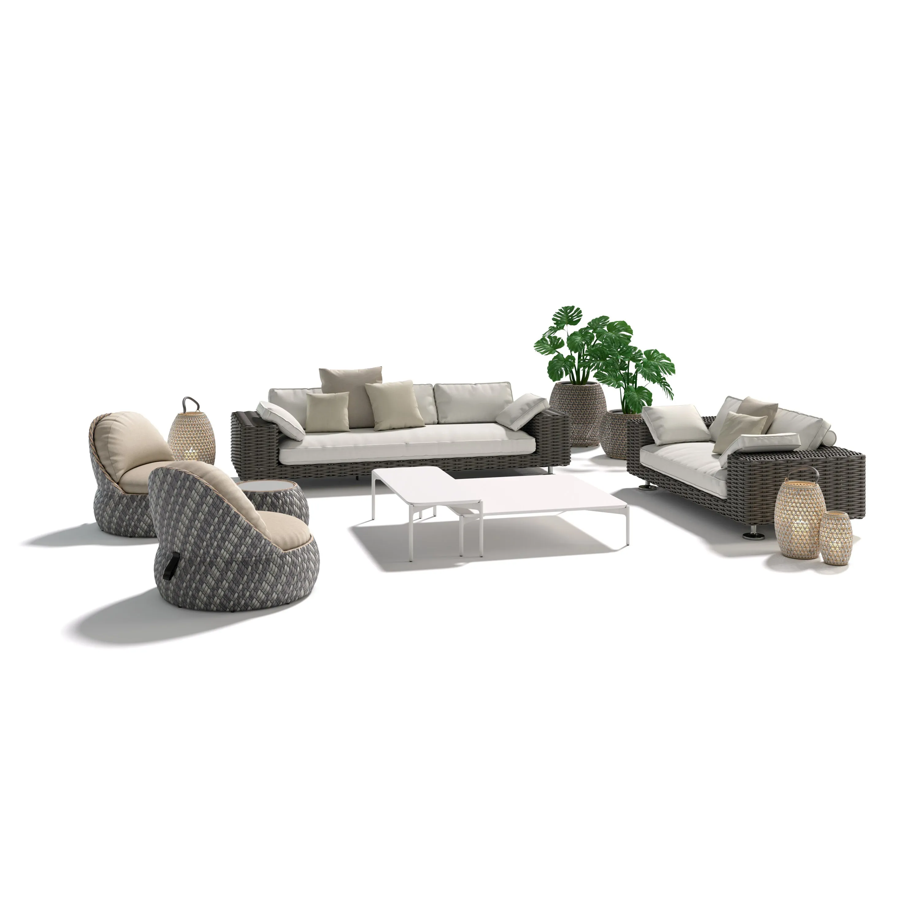 PAROS 3-Seater Sofa