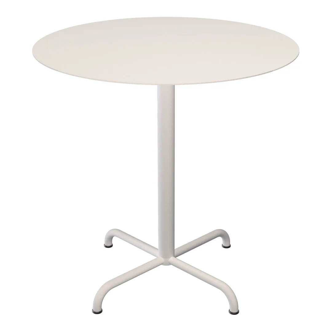 PICO Outdoor Café Table w/ 4-Star Base - Round