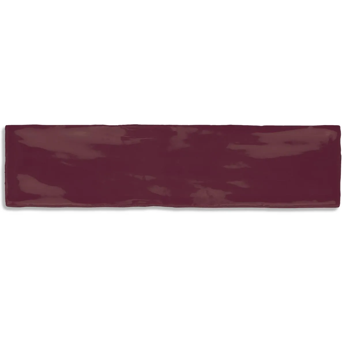 Poitiers Bordeaux Wall Tile 7.5x30cm Gloss