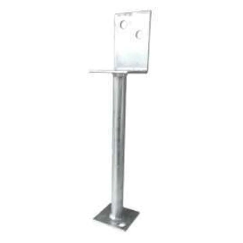 Post Anchor Half Stirrup 130 x 75mm x M16