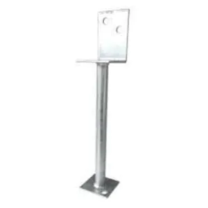 Post Anchor Half Stirrup 130 x 75mm x M16