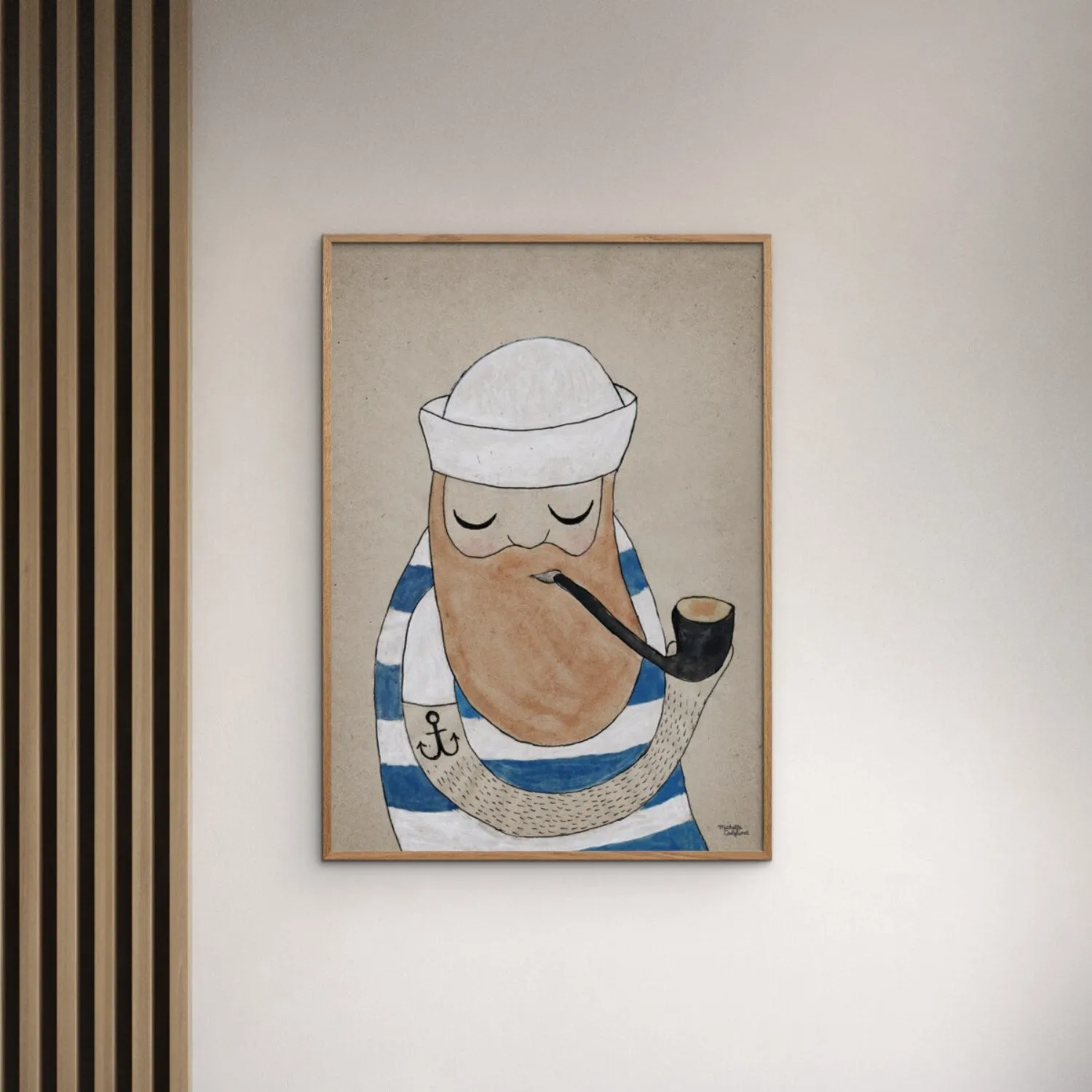 Poster & Frame Michelle Carlslund - Kids - Sailor