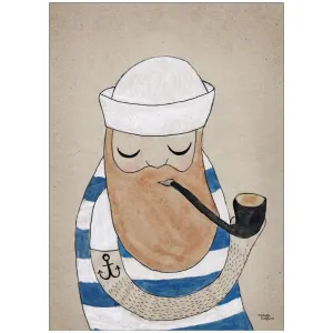 Poster & Frame Michelle Carlslund - Kids - Sailor