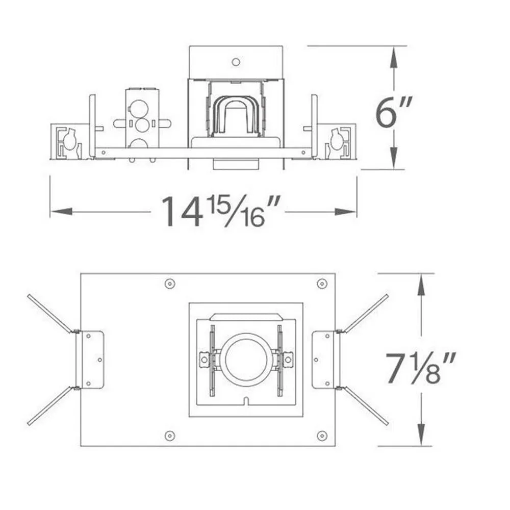 Precision Multiple Spots One Light Housing