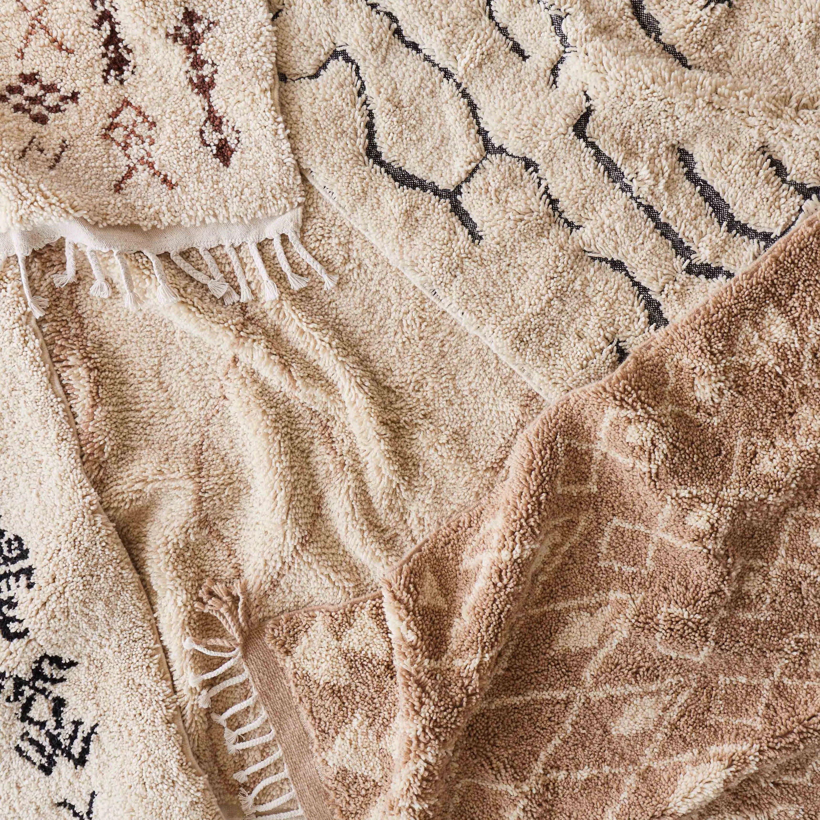 Rahim Hand-Knotted Beni Ourain Area Rug The Citizenry